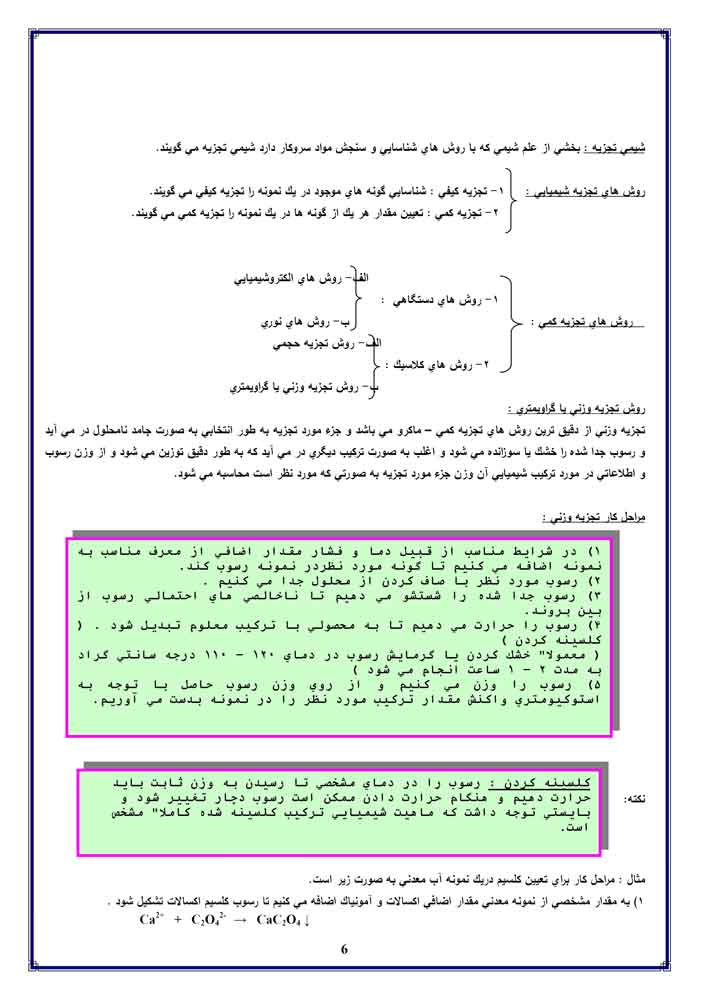 جزوه شیمی تجزیه 1